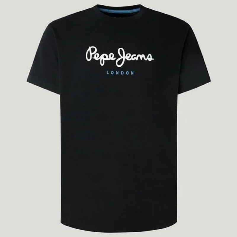 T-shirt Eggo Black Pepe jeans