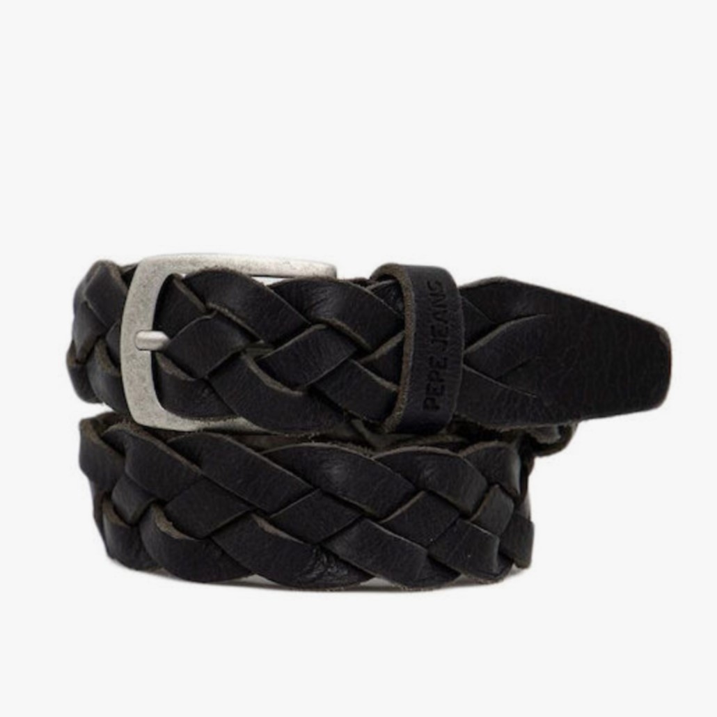 Ζώνη ανδρική Jerry Black Pepe Jeans