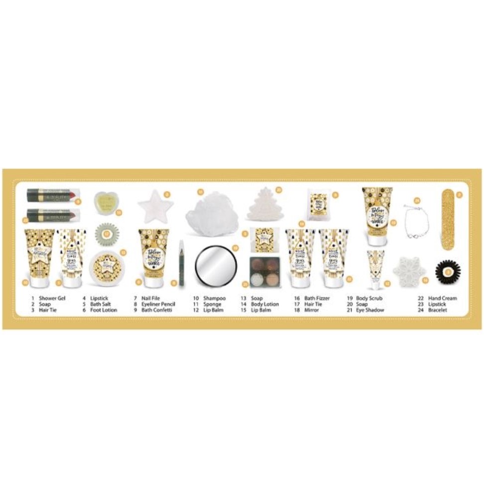 Advent calendar που κρύβει 24 εκπλήξεις, Winter Magic  Accentra