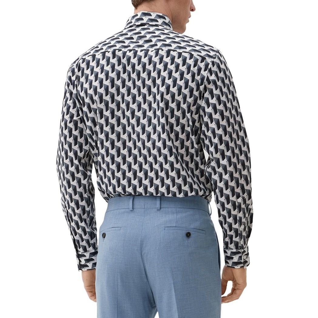 Πουκάμισο ανδρικό με print S.oliver