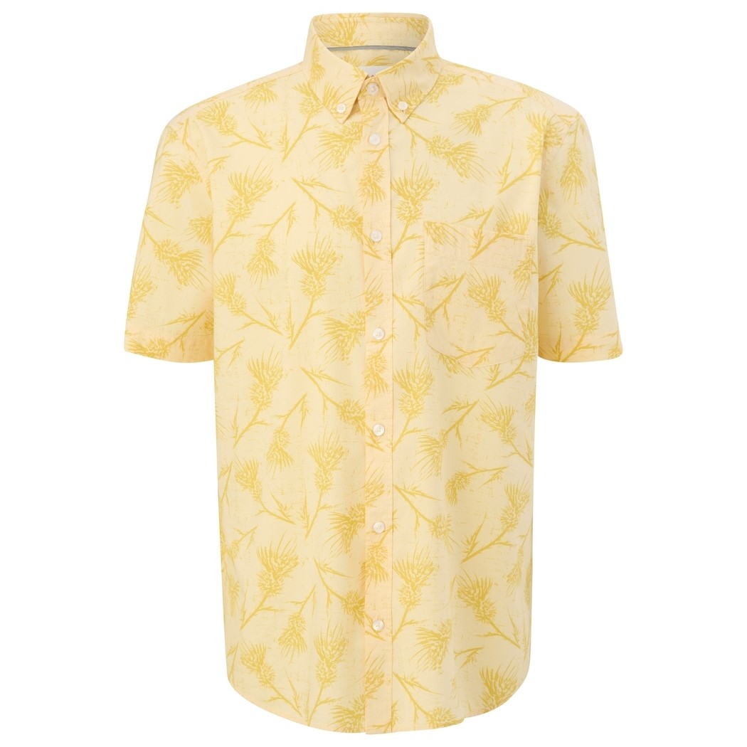 Πουκάμισο ανδρικό με κοντό μανίκι All over print s.Oliver