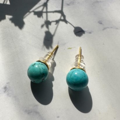 Σκουλαρίκια καρφωτά Pin Ball Elephantina