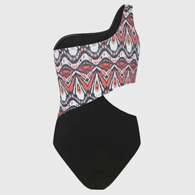 Swimsuit with one shoulder Macy Pepe Jeans