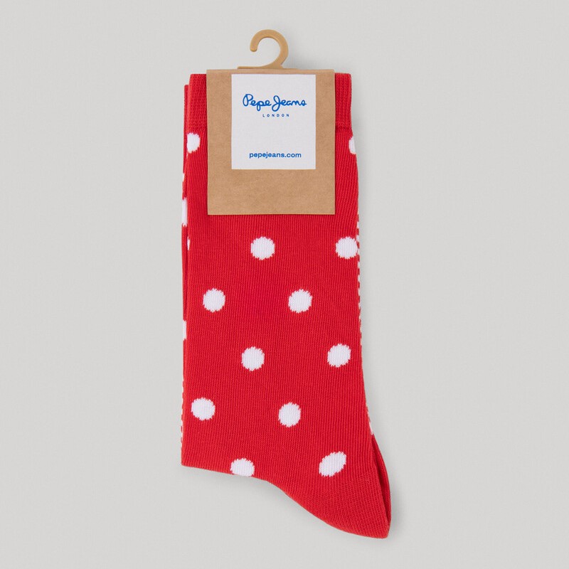 Κάλτσες ψηλές γυναικείες σετ 3pack Red Pepe Jeans