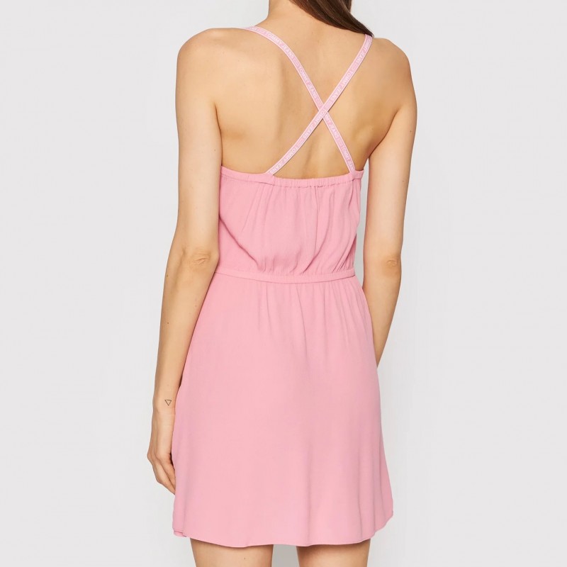 Φόρεμα Mini TJW Essential Strappy Fresh Pink Tommy Jeans