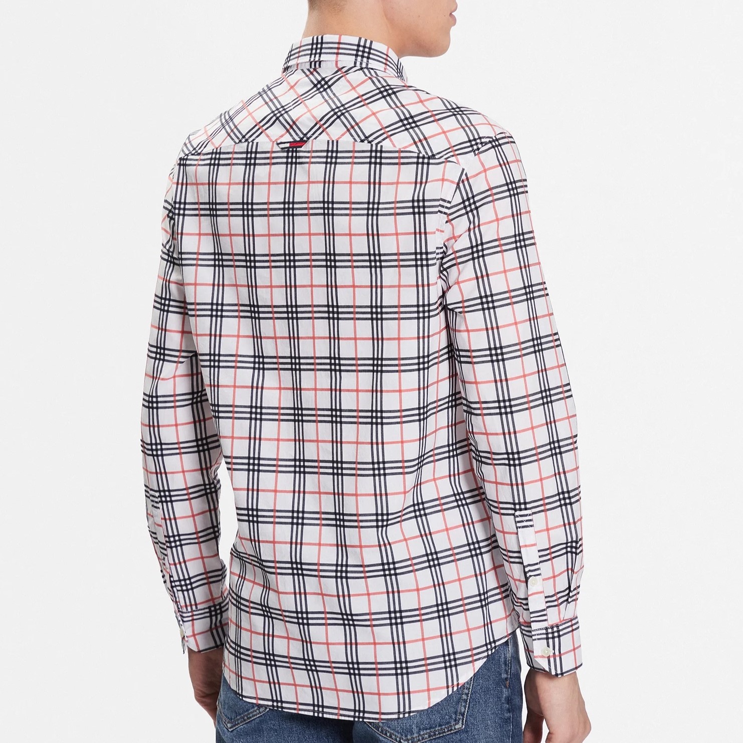 Πουκάμισο TJM CLSC Small Check White Tommy Jeans