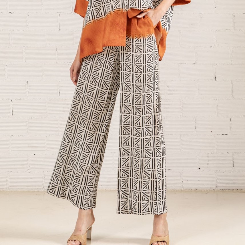 Παντελόνα Maxi φαρδιά Moutaki