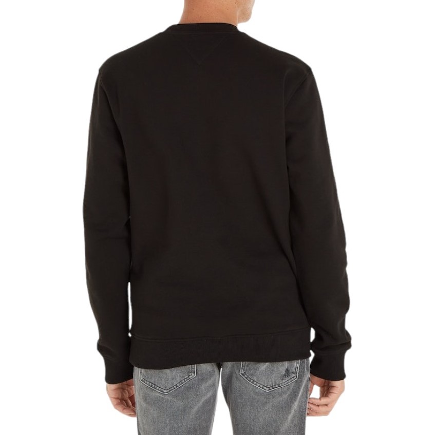 Φούτερ TJM Reg Badge Crew Black Tommy Jeans