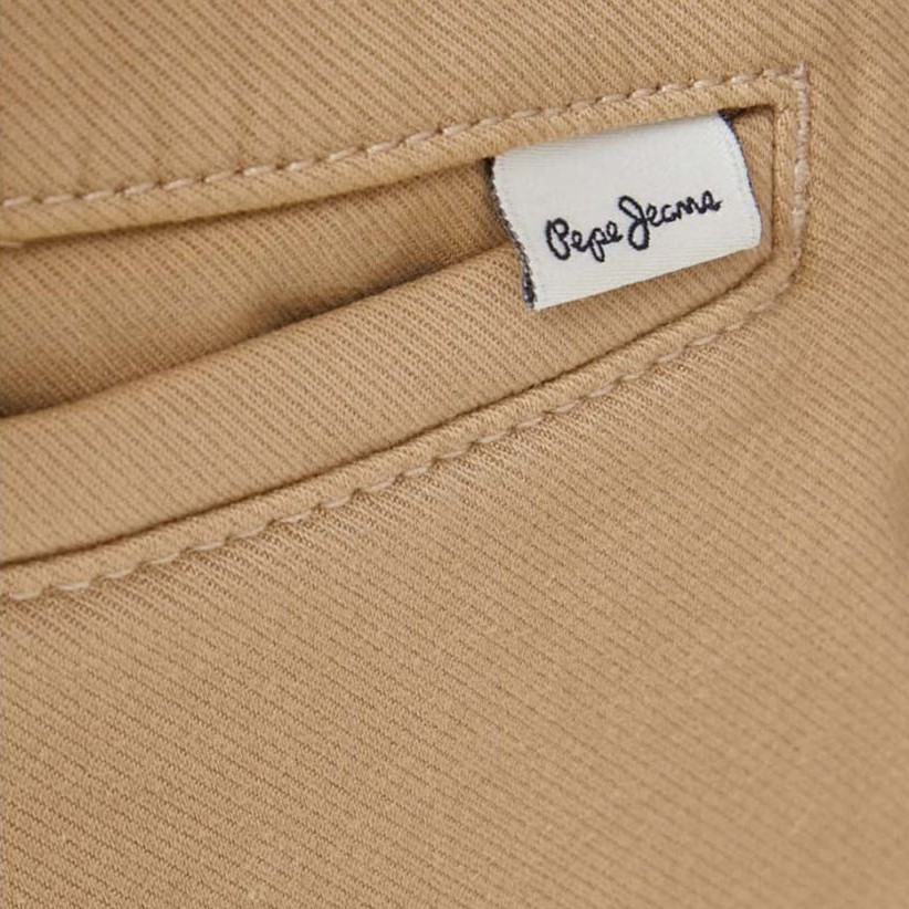 Παντελόνι με λάστιχο στη μέση Gymdigo Pull On Khaki Beige Pepe Jeans