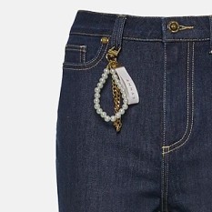 Παντελόνι τζίν ψηλόμεσο και καμπάνα Blue Lynne