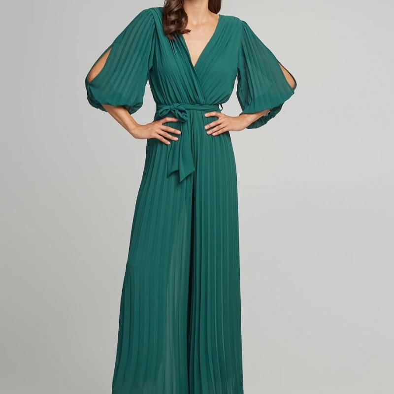 Jumpsuit pleated maxi Lynne