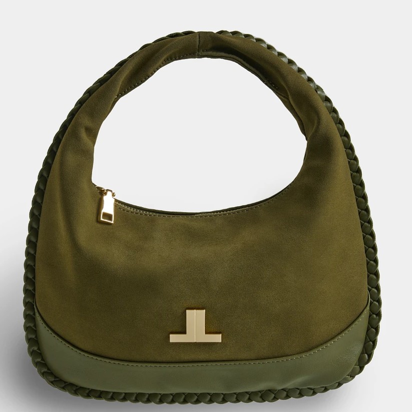 Τσάντα χειρός σε σουέτ όψη Olive Lynne