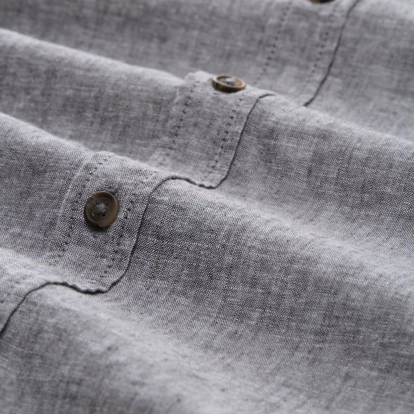 Πουκάμισο με κοντό μανίκι γκρί Tom Tailor