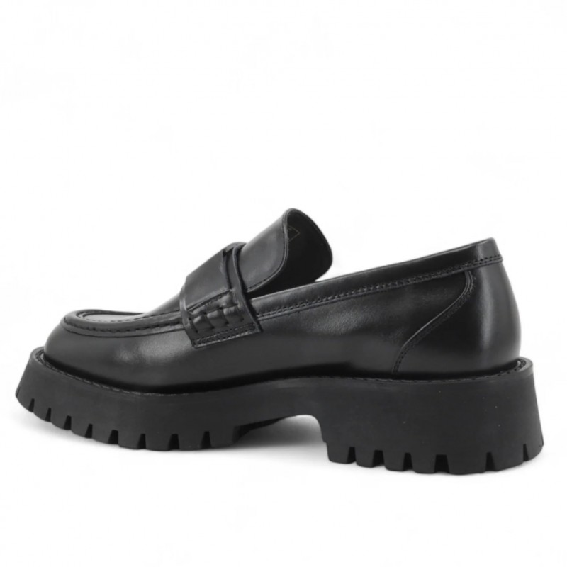 Παπούτσια ανδρικά loafers Gorizia II Black Guess