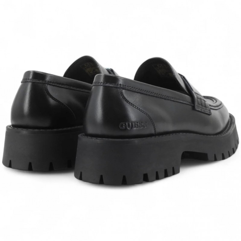 Παπούτσια ανδρικά loafers Gorizia II Black Guess