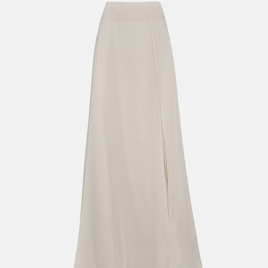 Skirt maxi muslin Beige Lynne