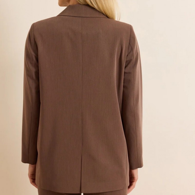 Σακάκι με κουμπί Tiffy Brown Enzzo