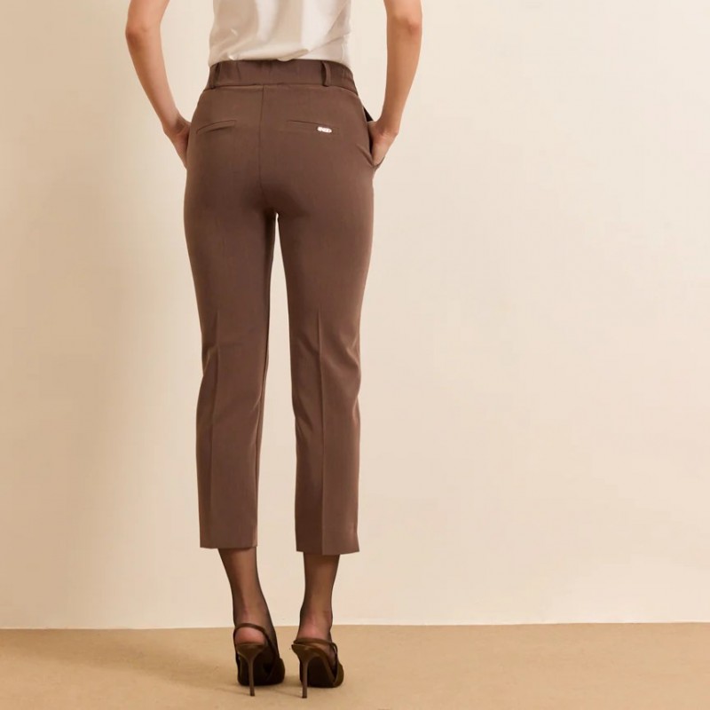 Παντελόνι σε ίσια γραμμή Tiffy Brown Enzzo