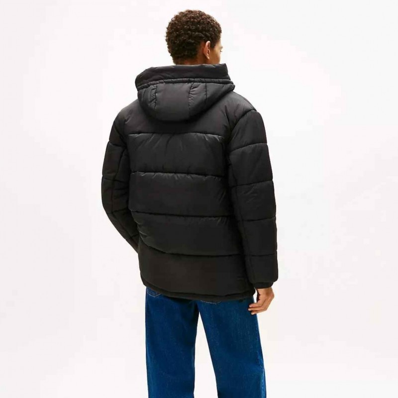 Μπουφάν TJM padded parka Black Tommy jeans
