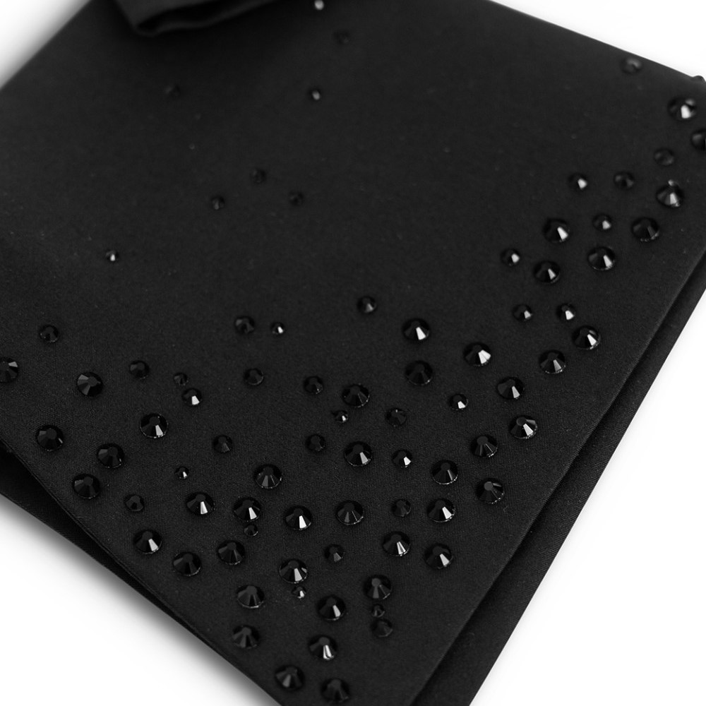 Μανσέτες με στρας Black Access