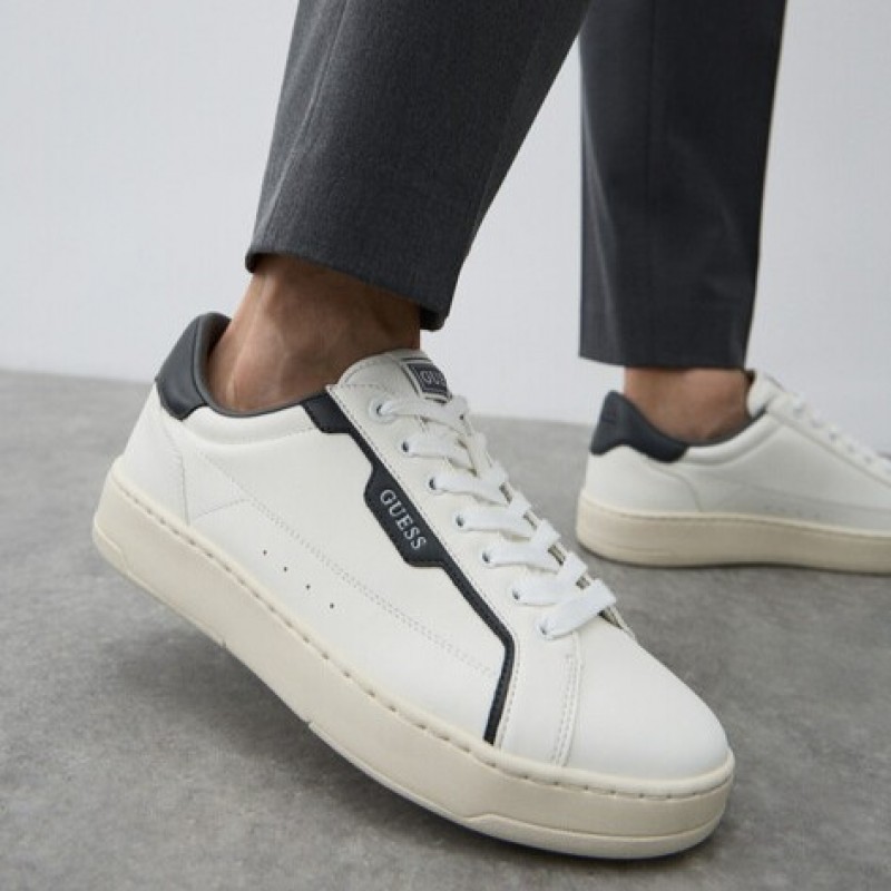 Παπούτσια ανδρικά Vinci White Guess