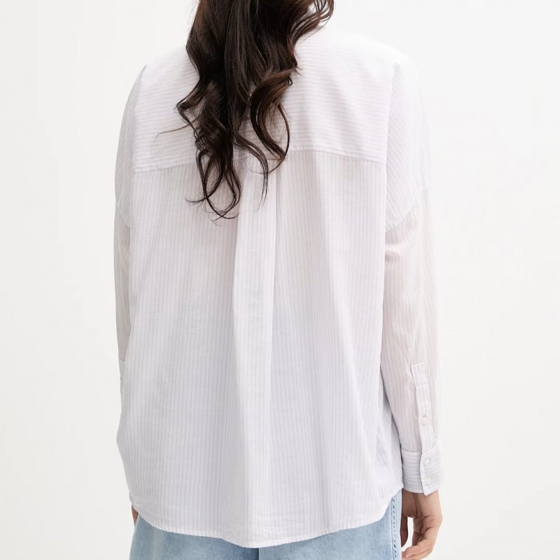 Πουκάμισο με ρίγες Lavender Moveaux Pepe jeans