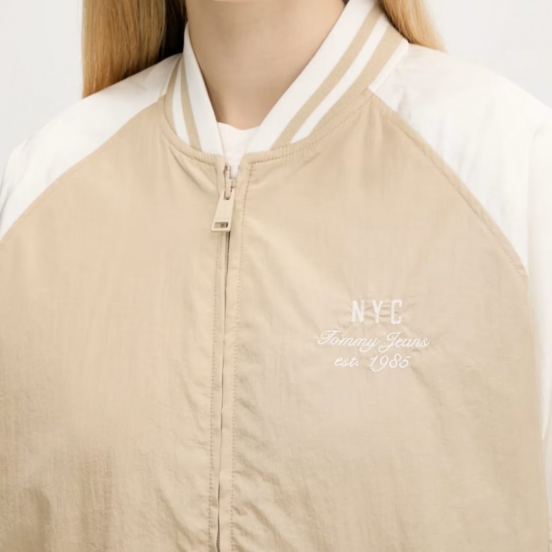 Jacket bomber souvenir beige Tommy jeans