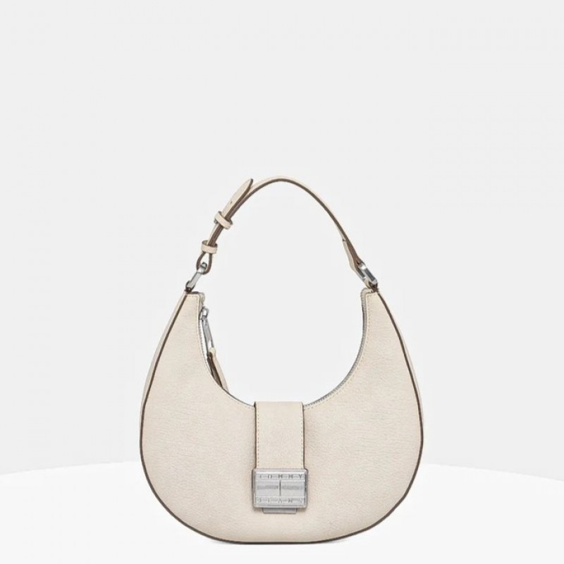 Bag crush shoulder ecru Tommy jeans