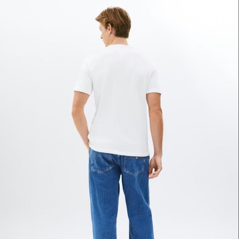 T-shirt TJM RLX linear White Tommy jeans