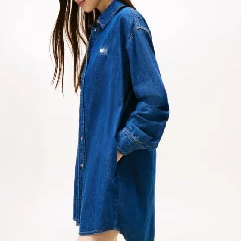 Φόρεμα τζίν relaxed Tommy jeans