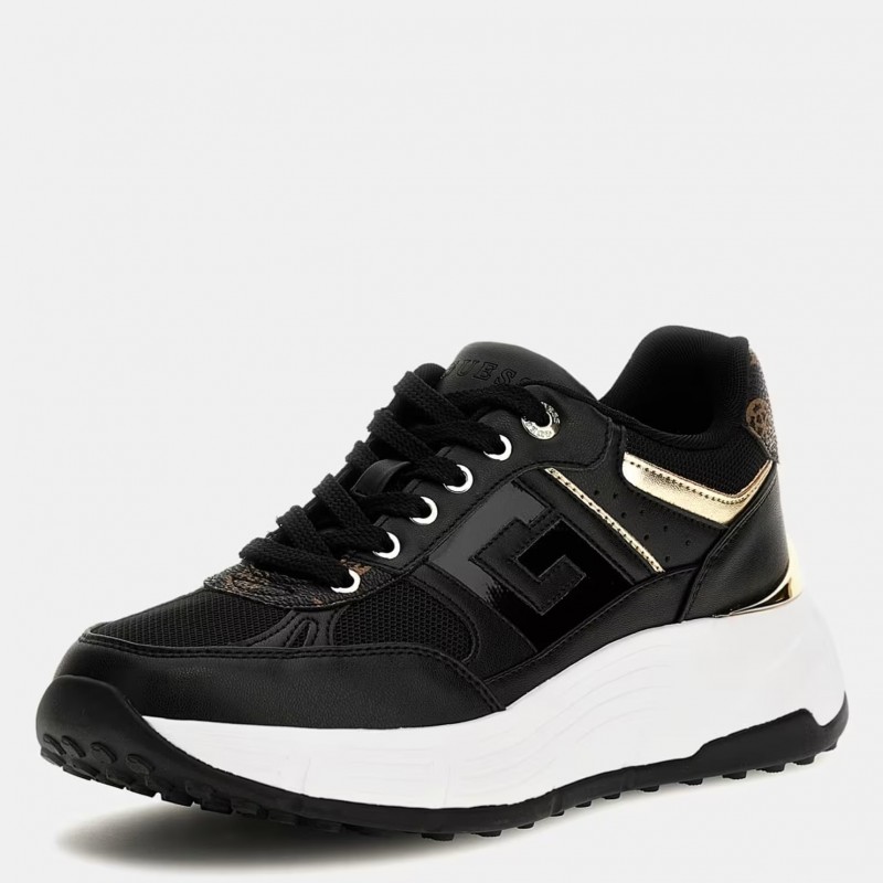 Παπούτσια γυναικεία Runner Fonzi Black Guess