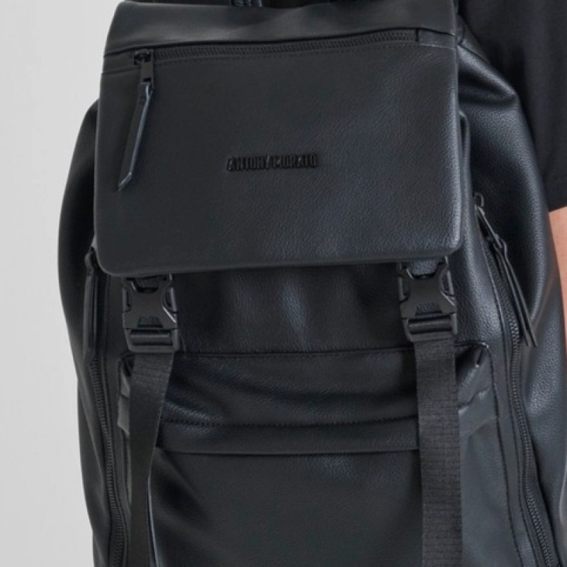 Bag backpack imitation leather Black Antony Morato