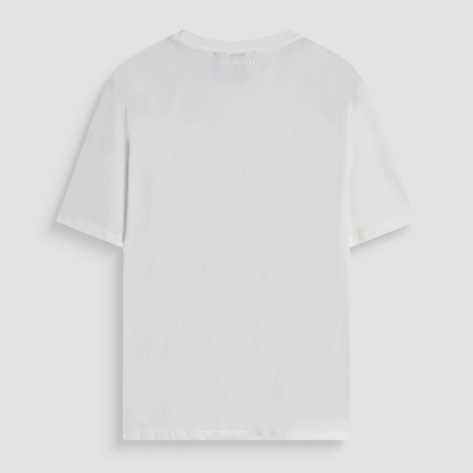 Μπλούζα με κοντό μανίκι Regular fit Jersey White Antony Morato