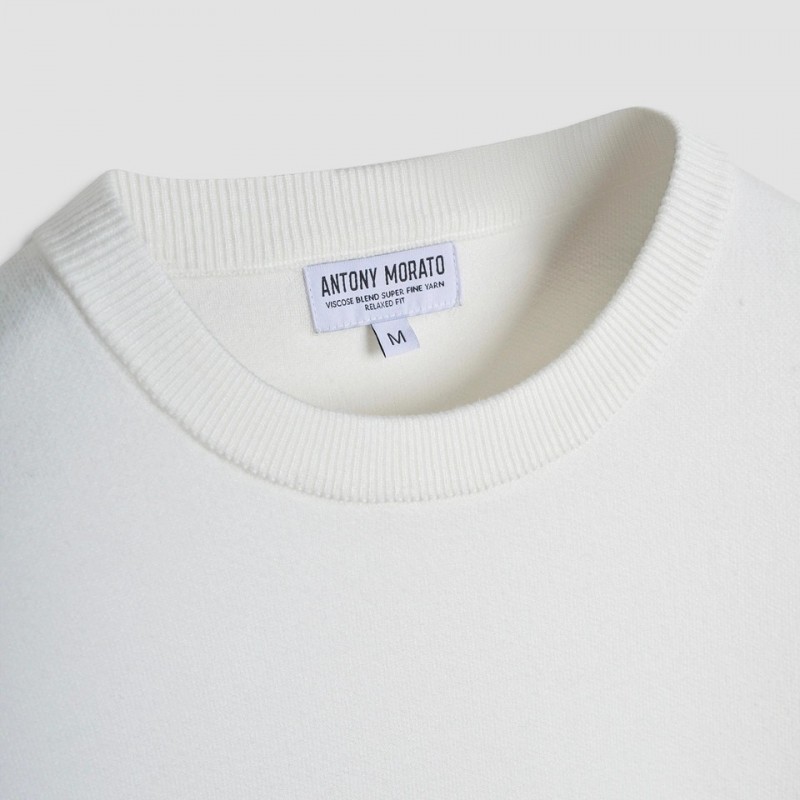 Sweater viscose blend White Antony Morato