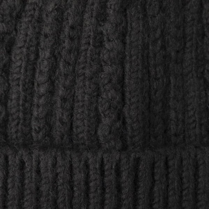 Σκούφος πλεκτός Francis Black Pepe jeans