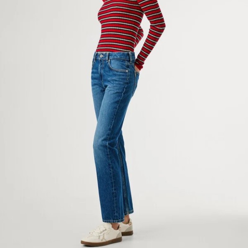 Παντελόνι τζίν Mary straight Blue Pepe jeans