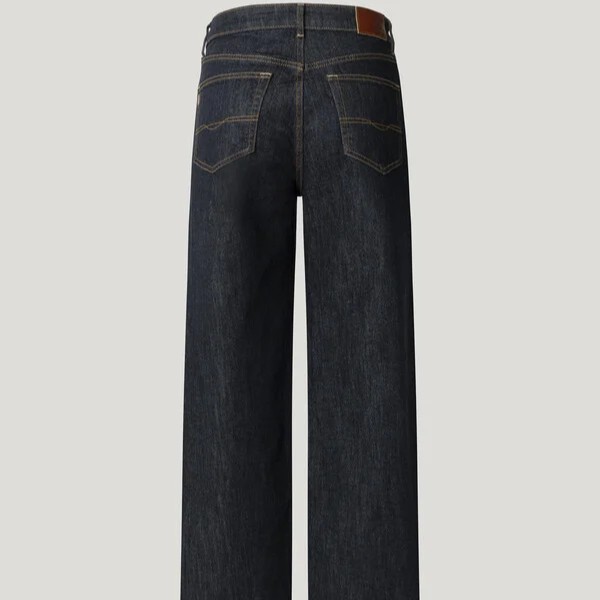 Παντελόνι τζίν high-rise straight fit Lexa Blue Pepe jeans