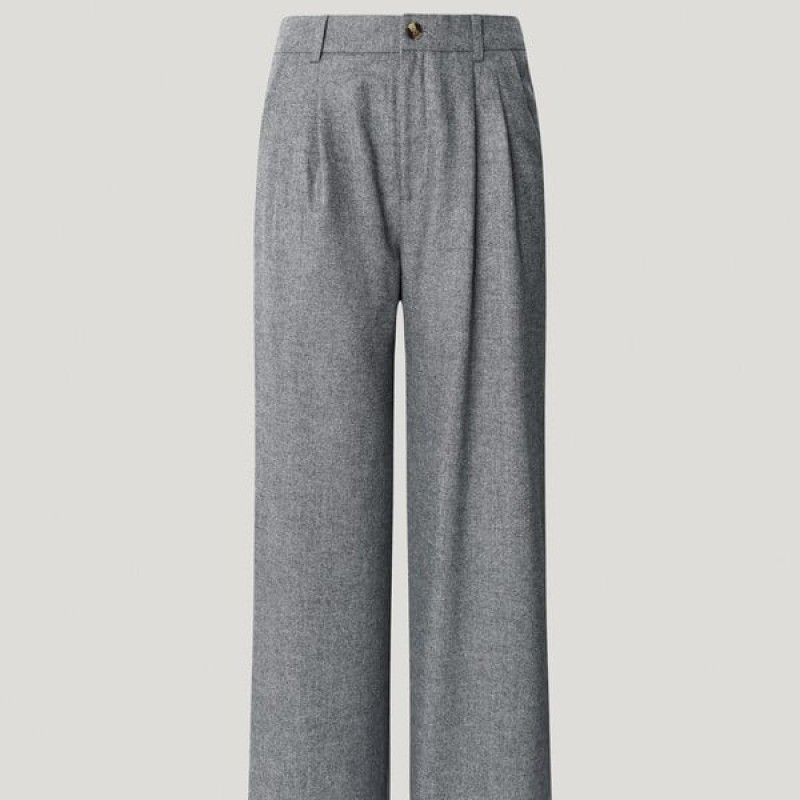 Παντελόνι ψαροκόκκαλο straight Sia Grey Pepe jeans