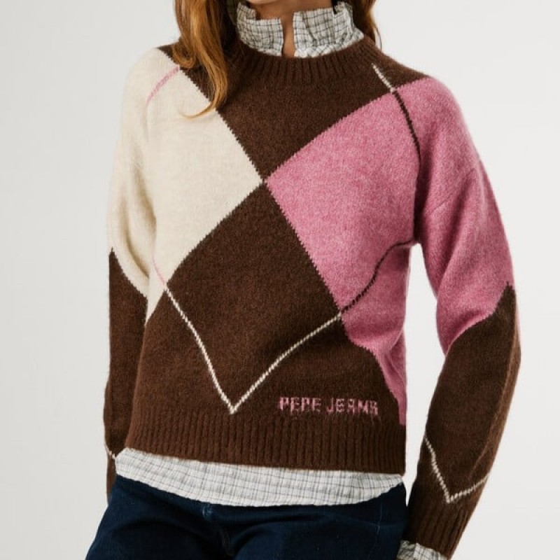 Πλεκτό πουλόβερ Cecily Brown Pepe jeans