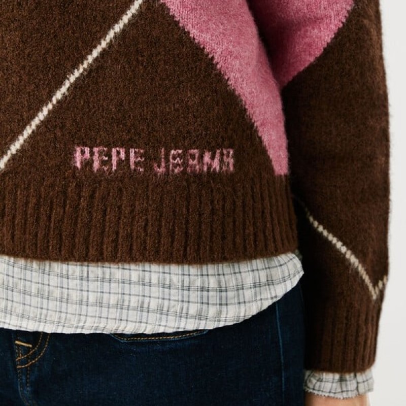 Πλεκτό πουλόβερ Cecily Brown Pepe jeans