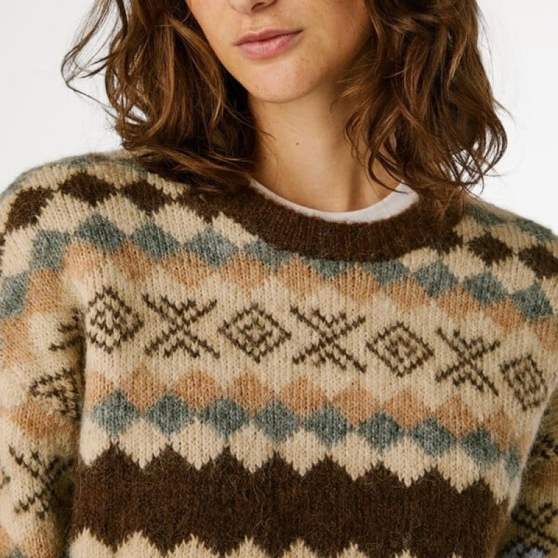 Πλεκτό πουλόβερ Celestine Brown Pepe jeans