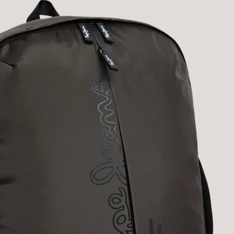 Τσάντα πλάτης ανδρική Devin Core Dark grey Pepe jeans