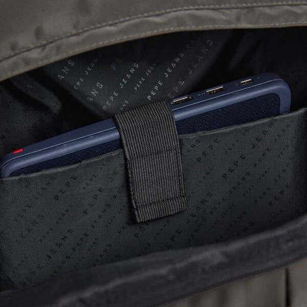 Τσάντα πλάτης ανδρική Devin Core Dark grey Pepe jeans