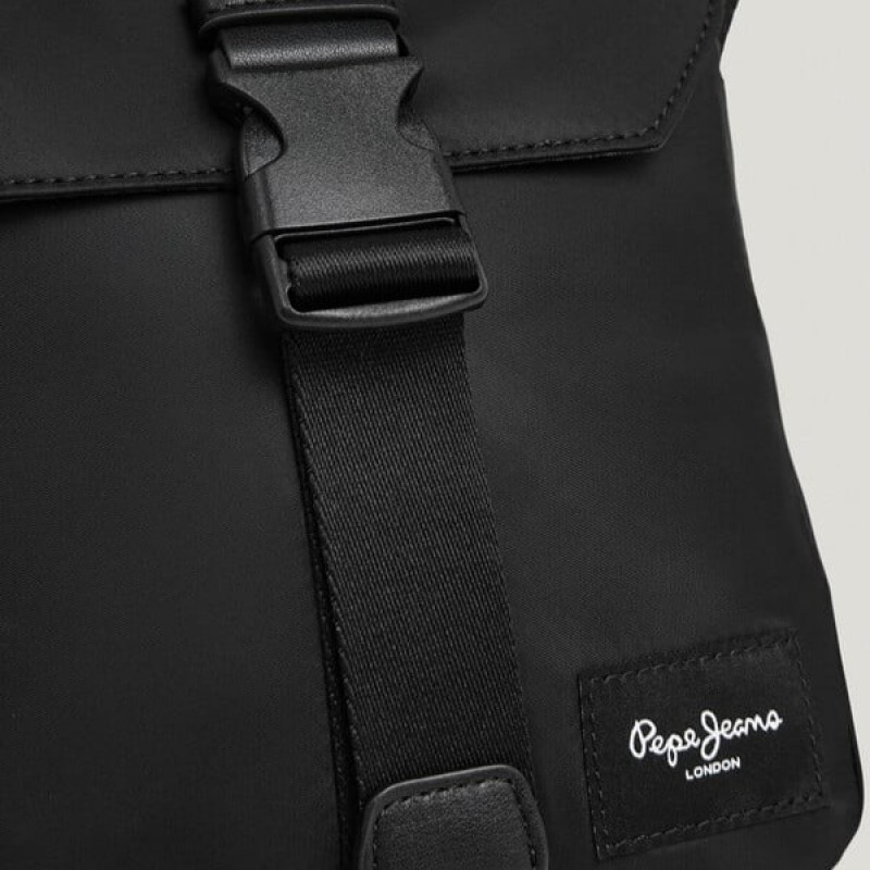 Τσαντάκι ανδρικό reporter Gus Black Pepe jeans