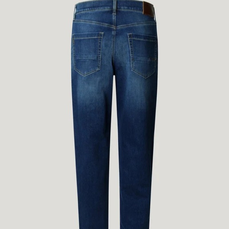 Παντελόνι τζίν tapered Cage Blue Pepe jeans