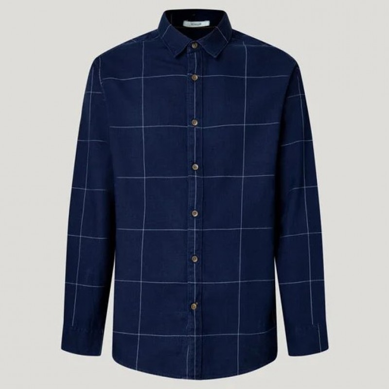 Πουκάμισο regular fit Coventry Blue Pepe jeans