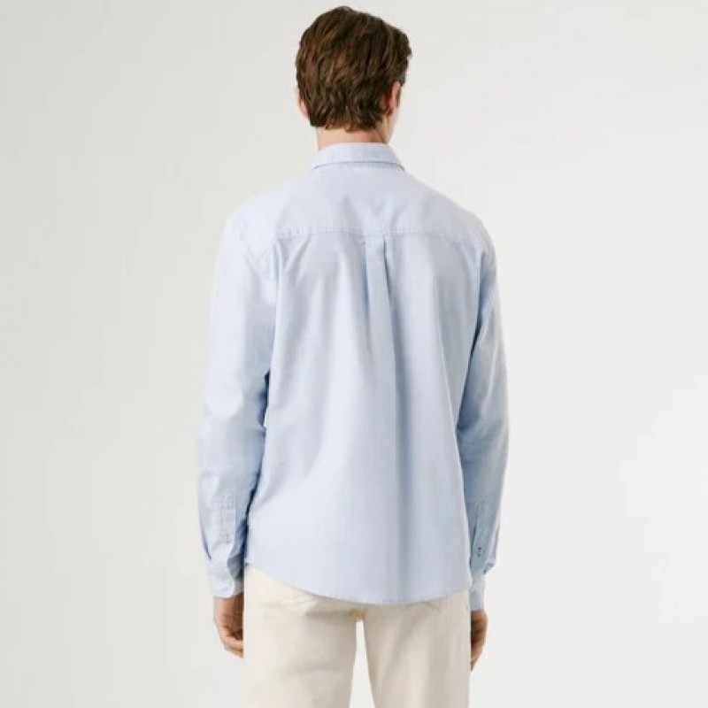 Πουκάμισο regular fit oxford Cluny Ciel Pepe jeans