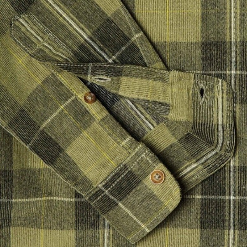 Πουκάμισο regular fit Caster Olive Pepe jeans