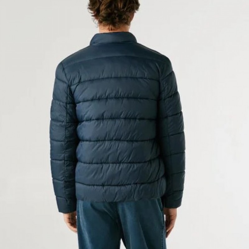 Μπουφάν padded puffer Blue Pepe jeans	