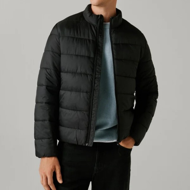 Μπουφάν padded puffer Black Pepe jeans